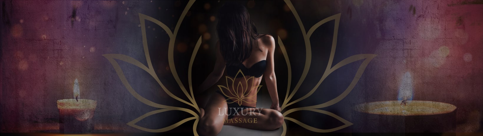 Ambiente relajante de masaje de lujo con velas